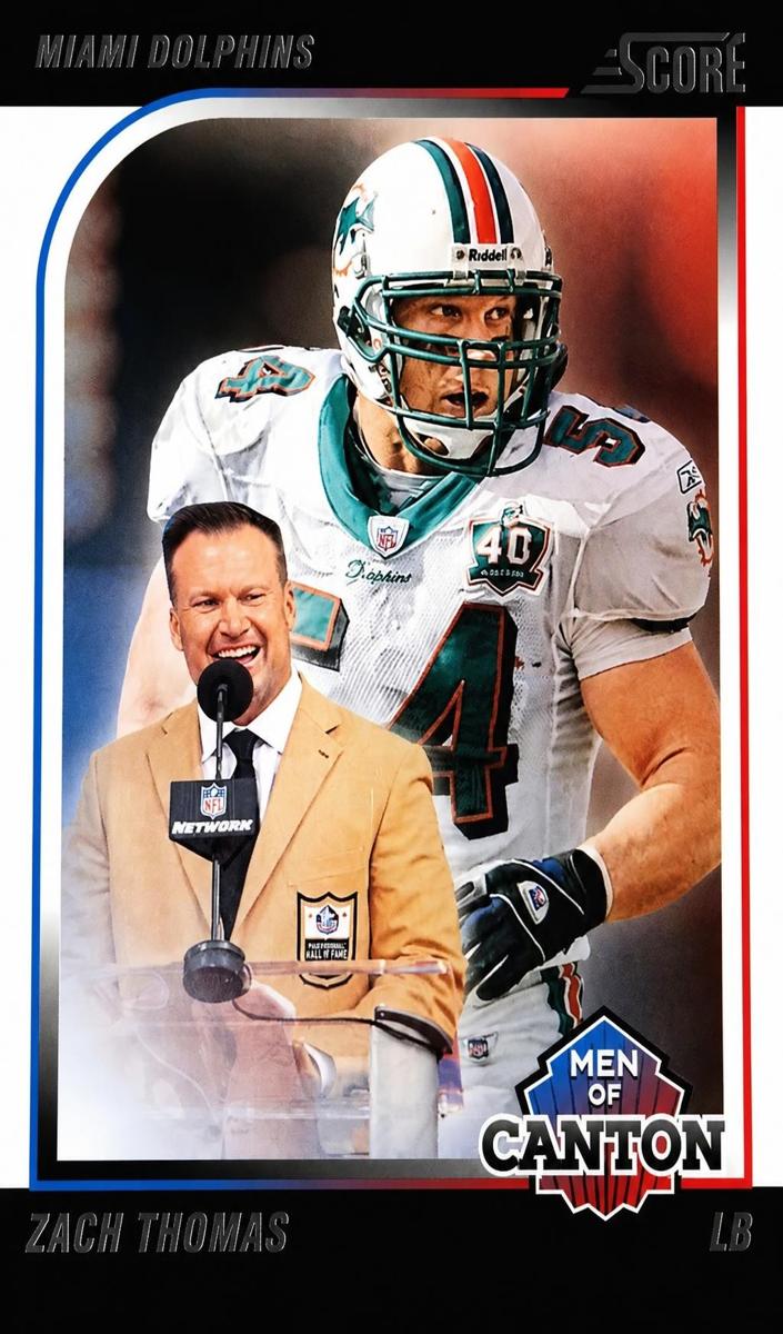 2024 Panini Score Zach Thomas #20 card