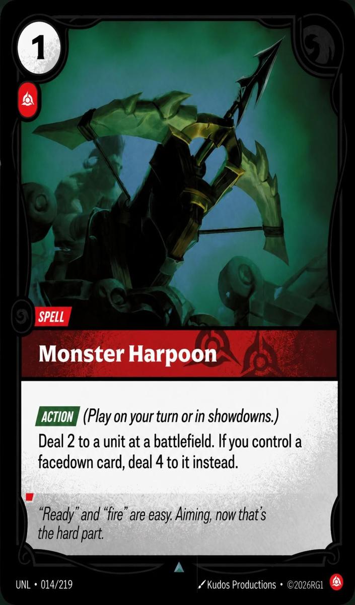 2026 Monster Harpoon [Foil] #14