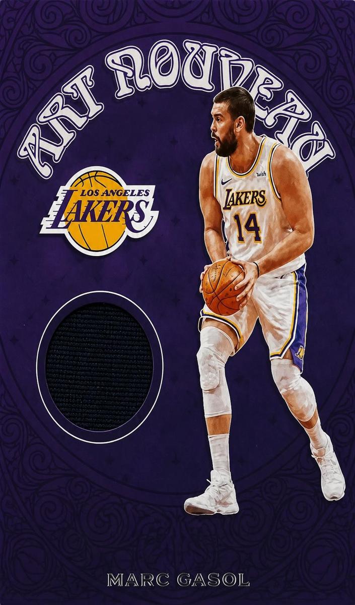 2020 Panini Court Kings Marc Gasol #AN-GAS card