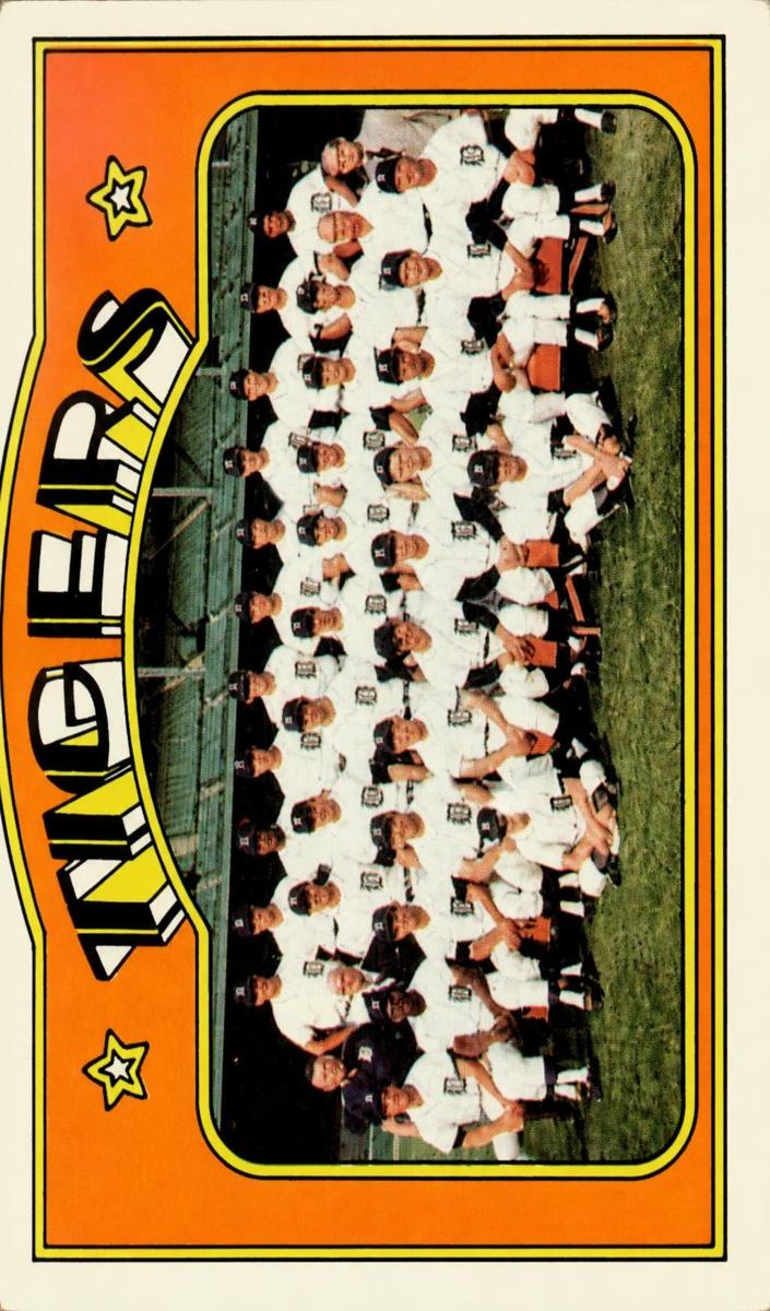 1972 Tigers Team #487