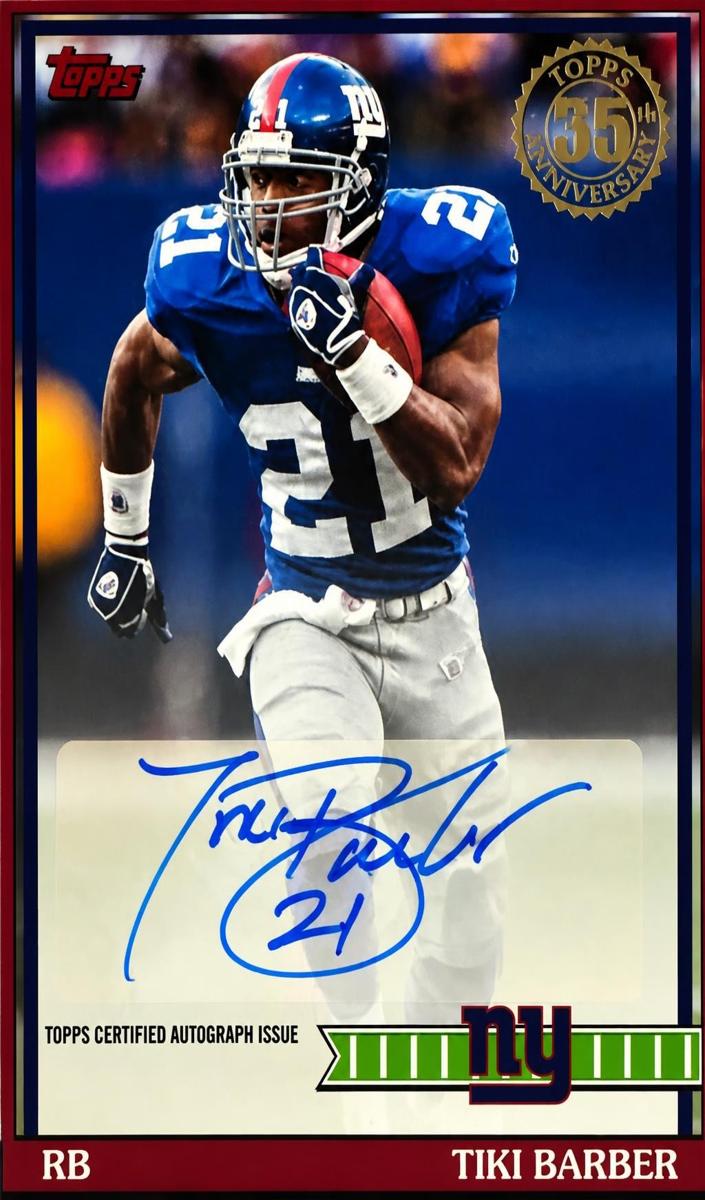 2026 Tiki Barber #91AC-TBA