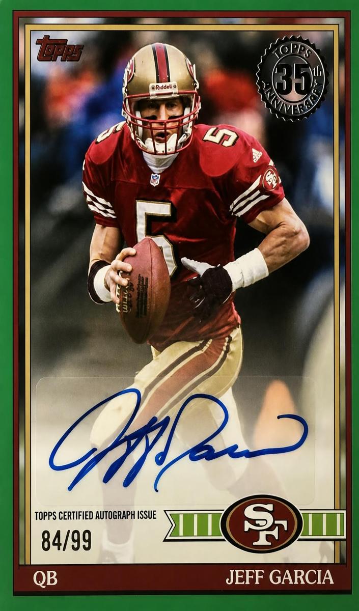 2026 Jeff Garcia [Green] #91AC-JGA