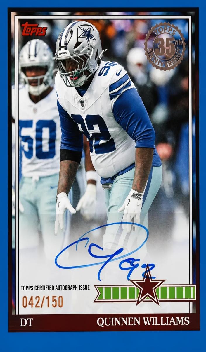 2026 Quinnen Williams [Blue] #91AC-QW