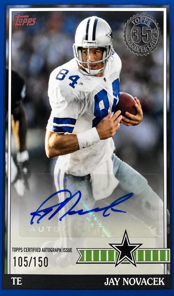 2026 Jay Novacek [Blue] #91AC-JN