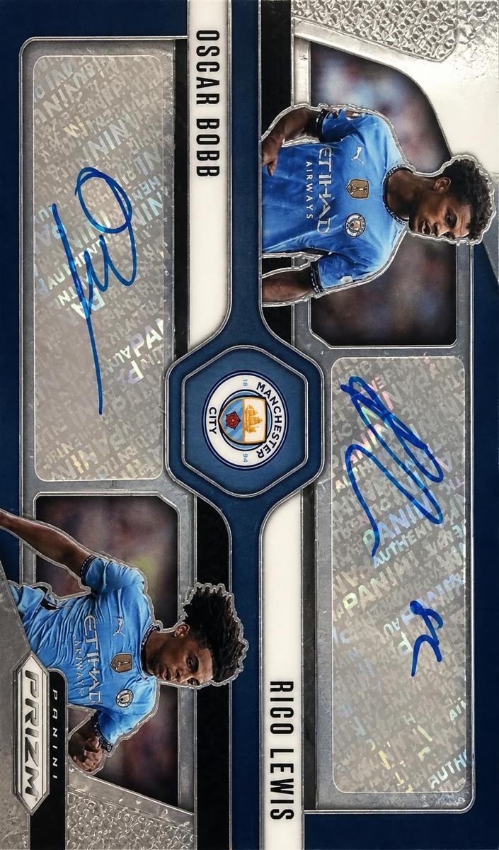 2024 Panini Prizm Premier League Oscar Bobb [Silver] #DS-MCA card