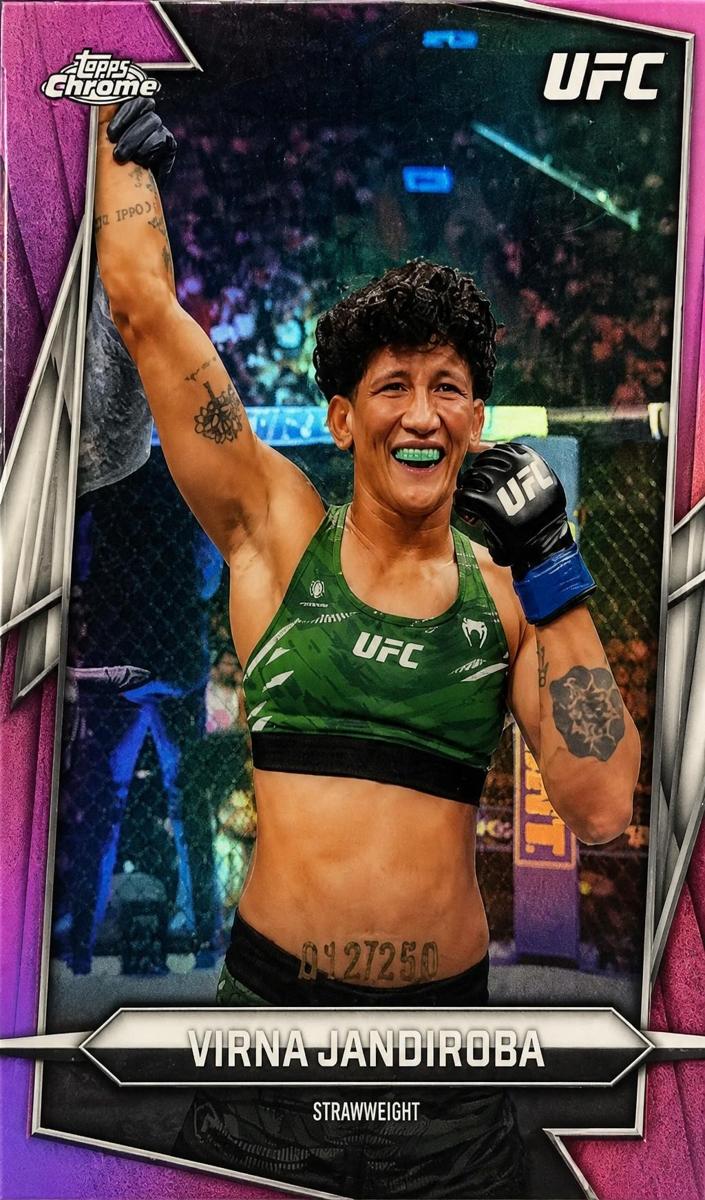 2026 Virna Jandiroba [Purple Geometric Refractor] #73
