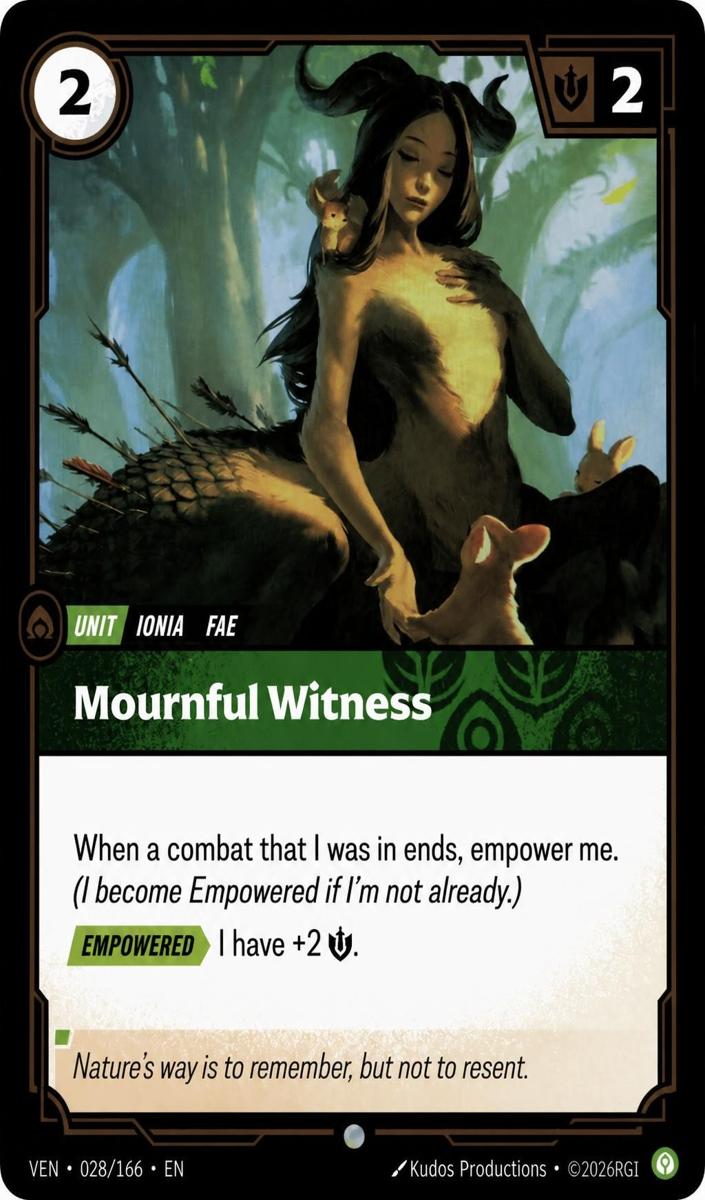 2026 Mournful Witness [Foil] #28