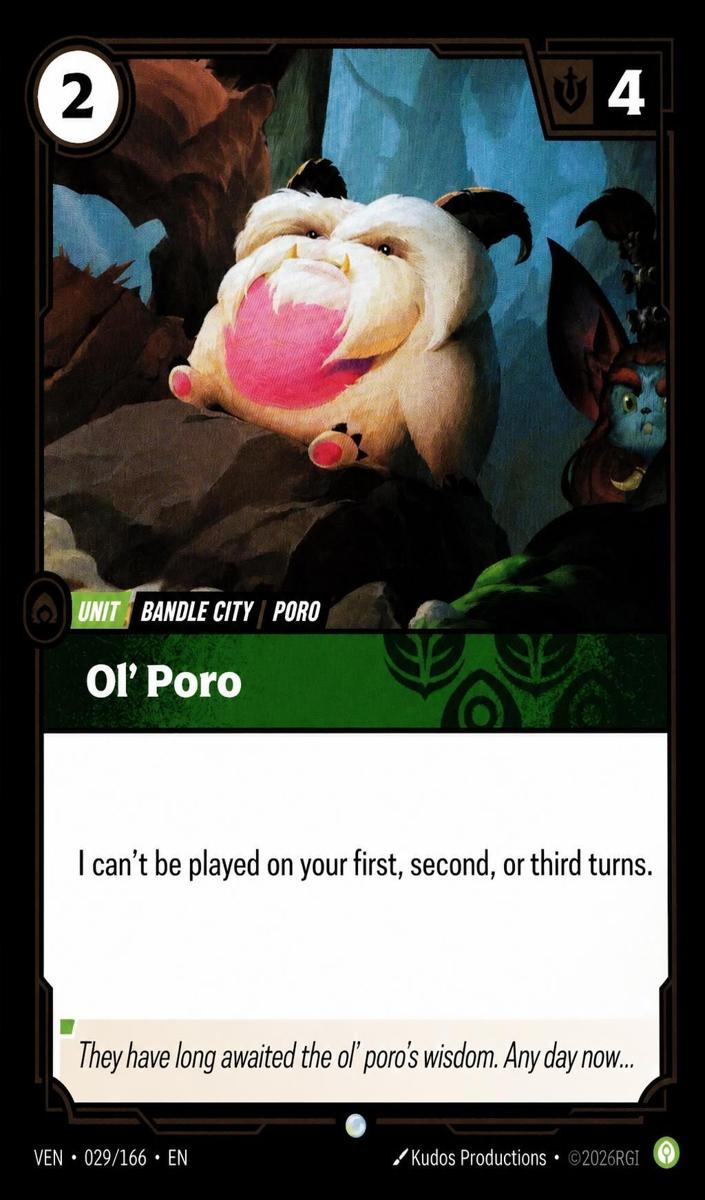 2026 Ol' Poro [Foil] #29