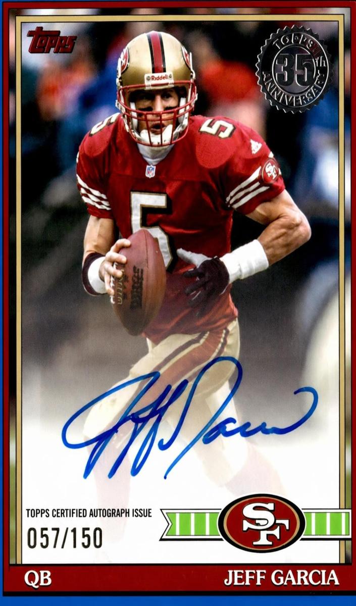 2026 Jeff Garcia [Blue] #91AC-JGA