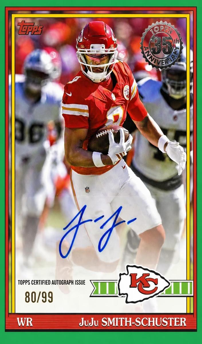 2026 JuJu Smith-Schuster [Green] #91AC-JUJU