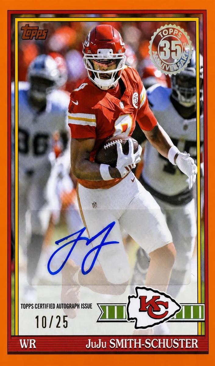 2026 JuJu Smith-Schuster [Orange] #91AC-JUJU