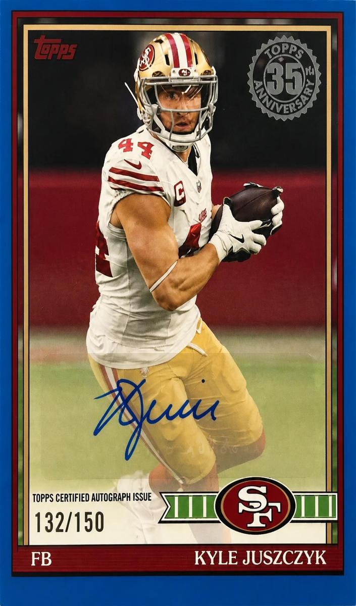 2026 Kyle Juszczyk [Blue] #91AC-KJU