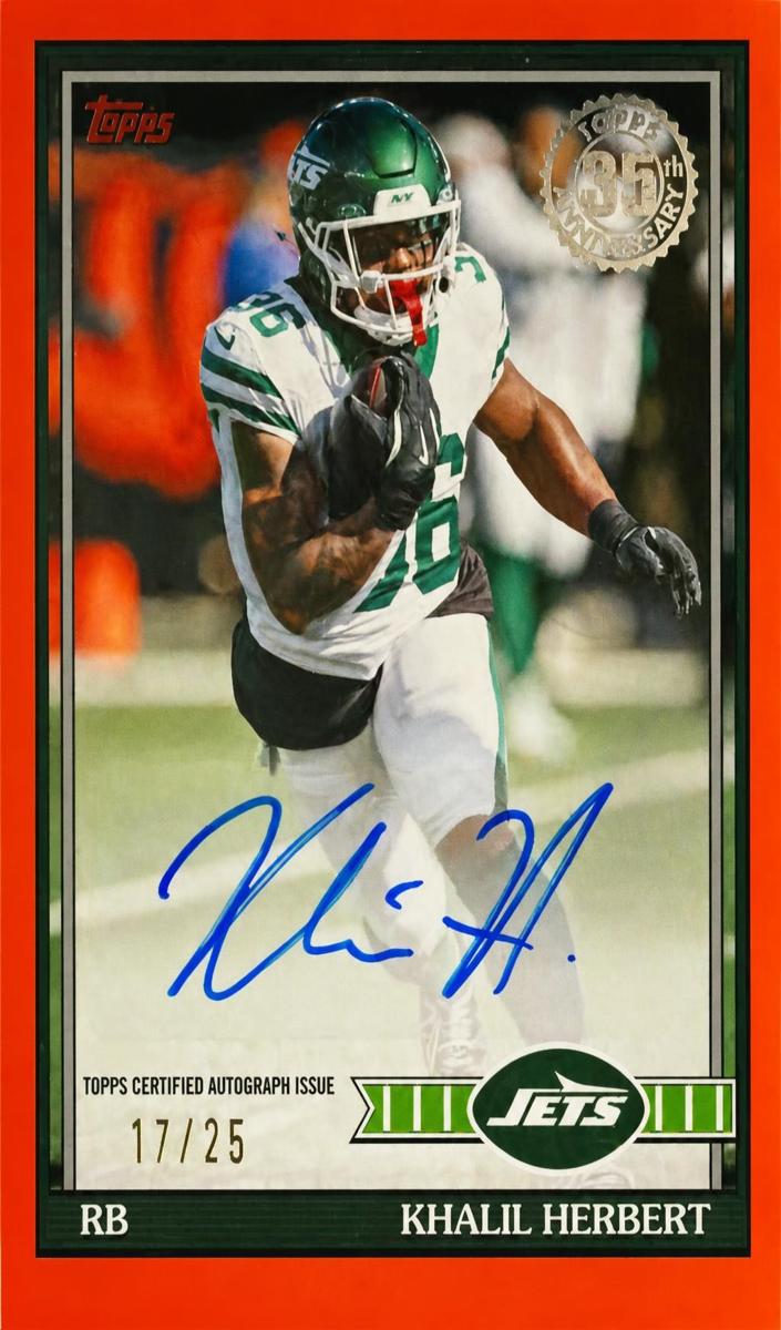 2026 Khalil Herbert [Orange] #91AC-KHE