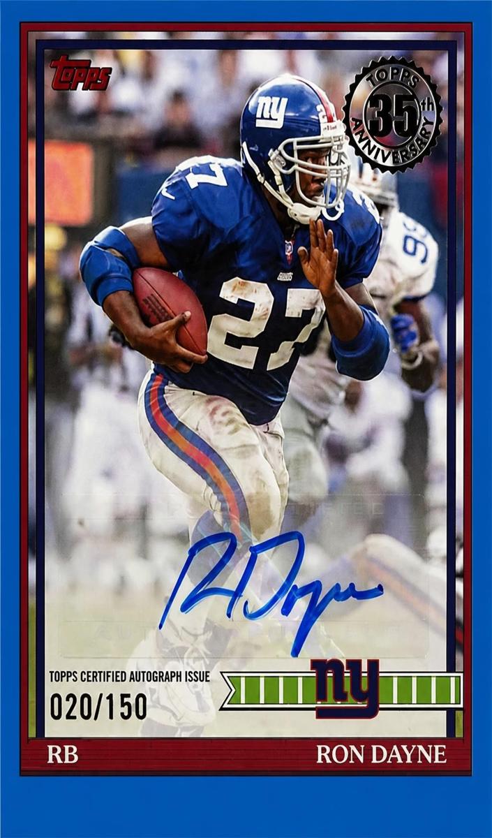 2026 Ron Dayne [Blue] #91AC-RDA
