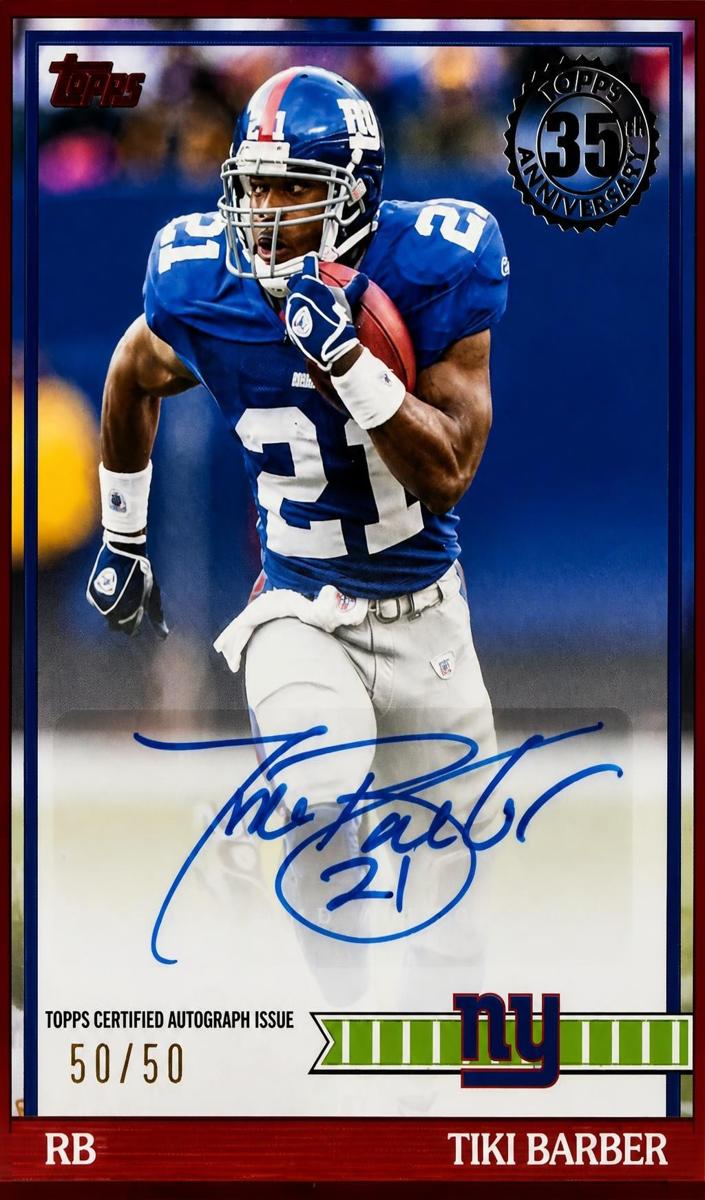 2026 Tiki Barber [Gold] #91AC-TBA