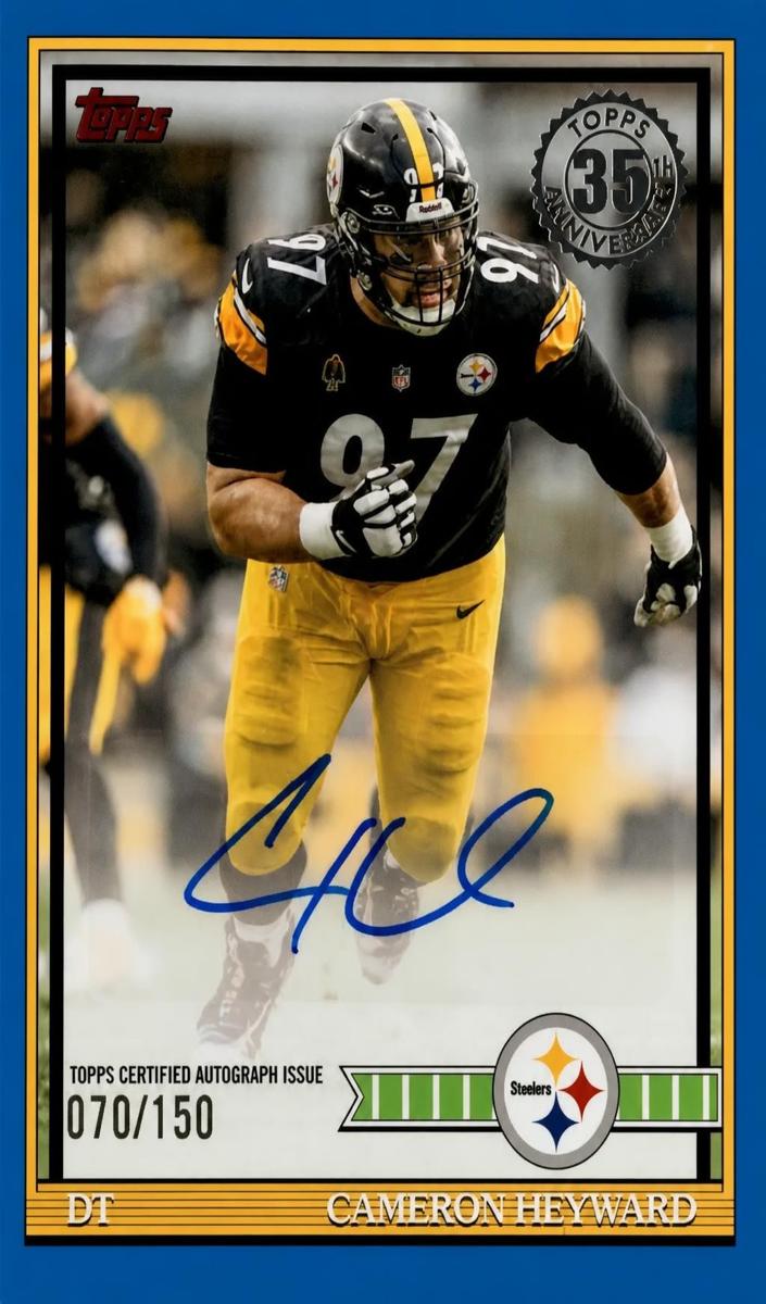 2026 Cameron Heyward [Blue] #91AC-CHE