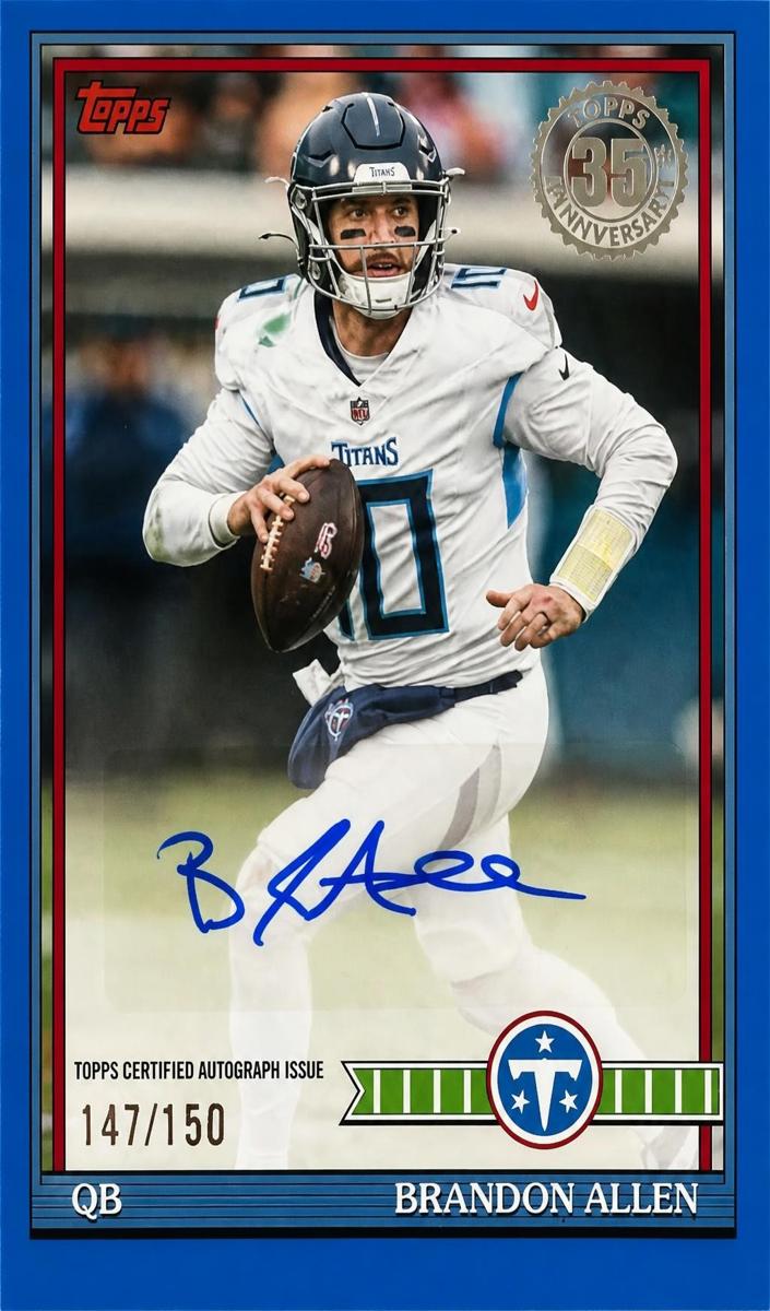 2026 Brandon Allen [Blue] #91AC-BAL