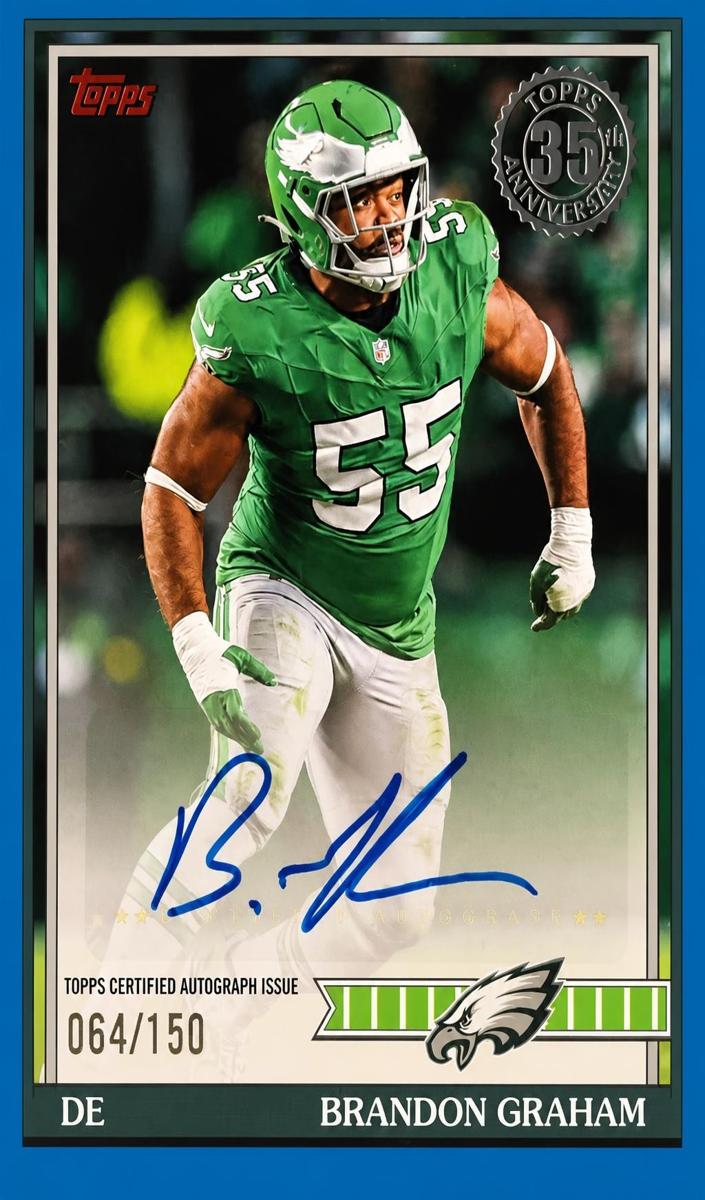 2026 Brandon Graham [Blue] #91AC-BGR