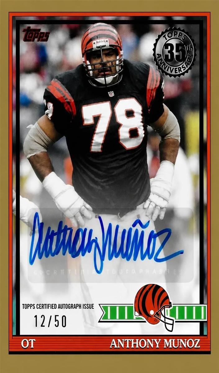 2026 Anthony Munoz [Gold] #91AC-AMU