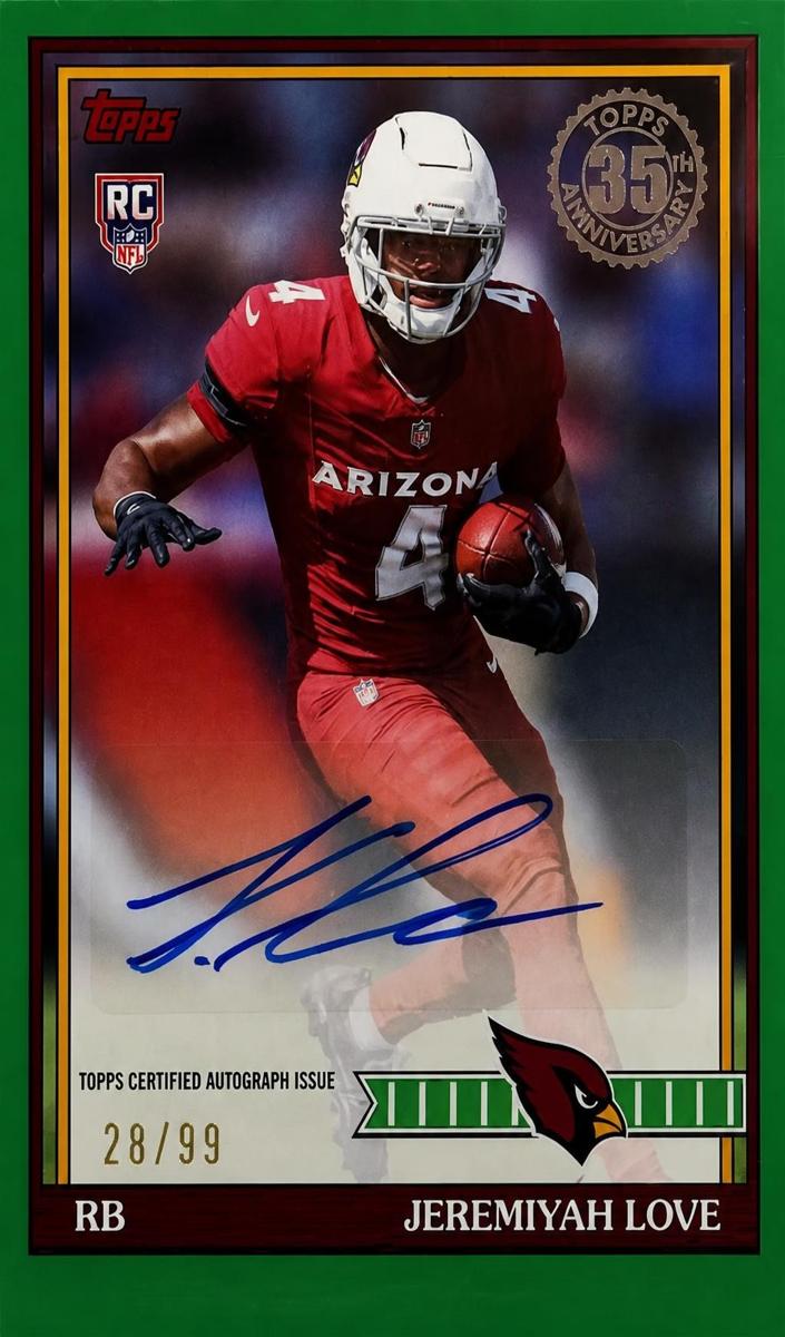 2026 Jeremiyah Love [Green] #91FRA-JL