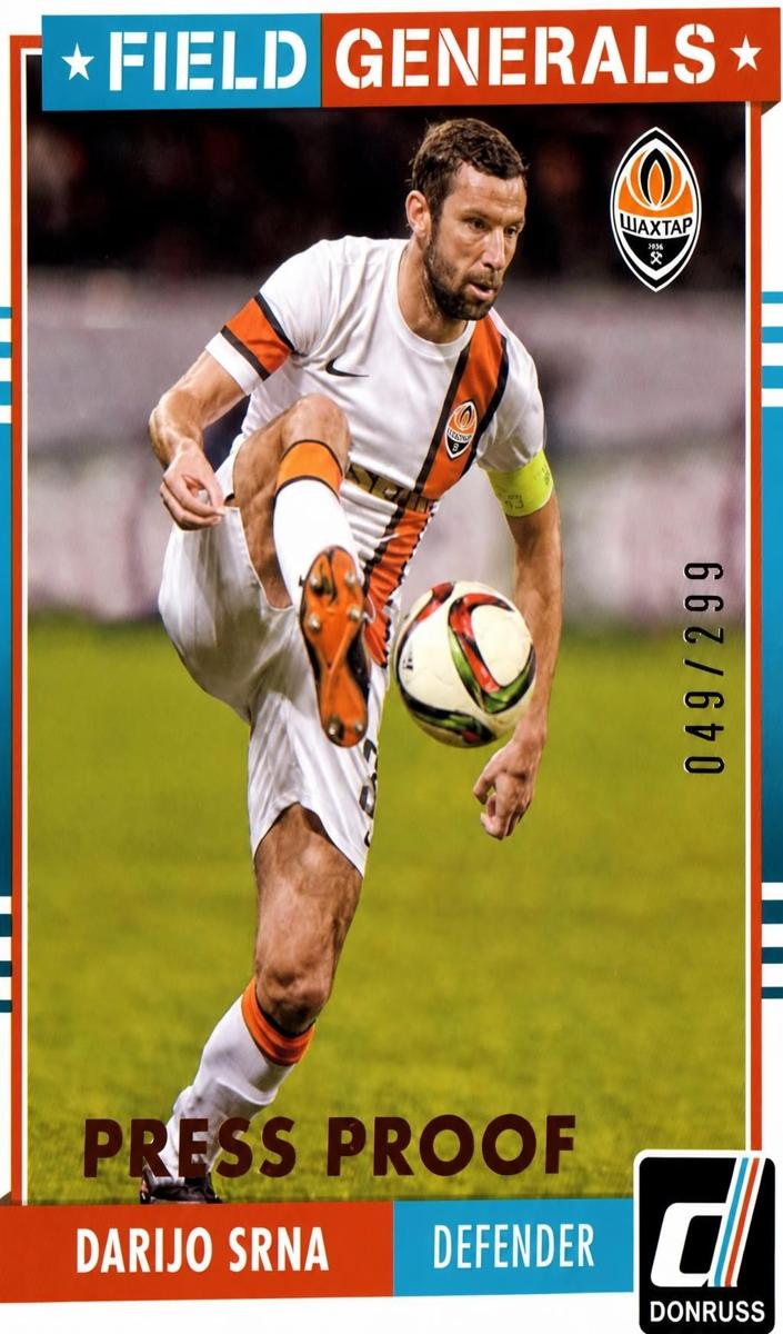 2015 Panini Donruss Darijo Srna #2 card