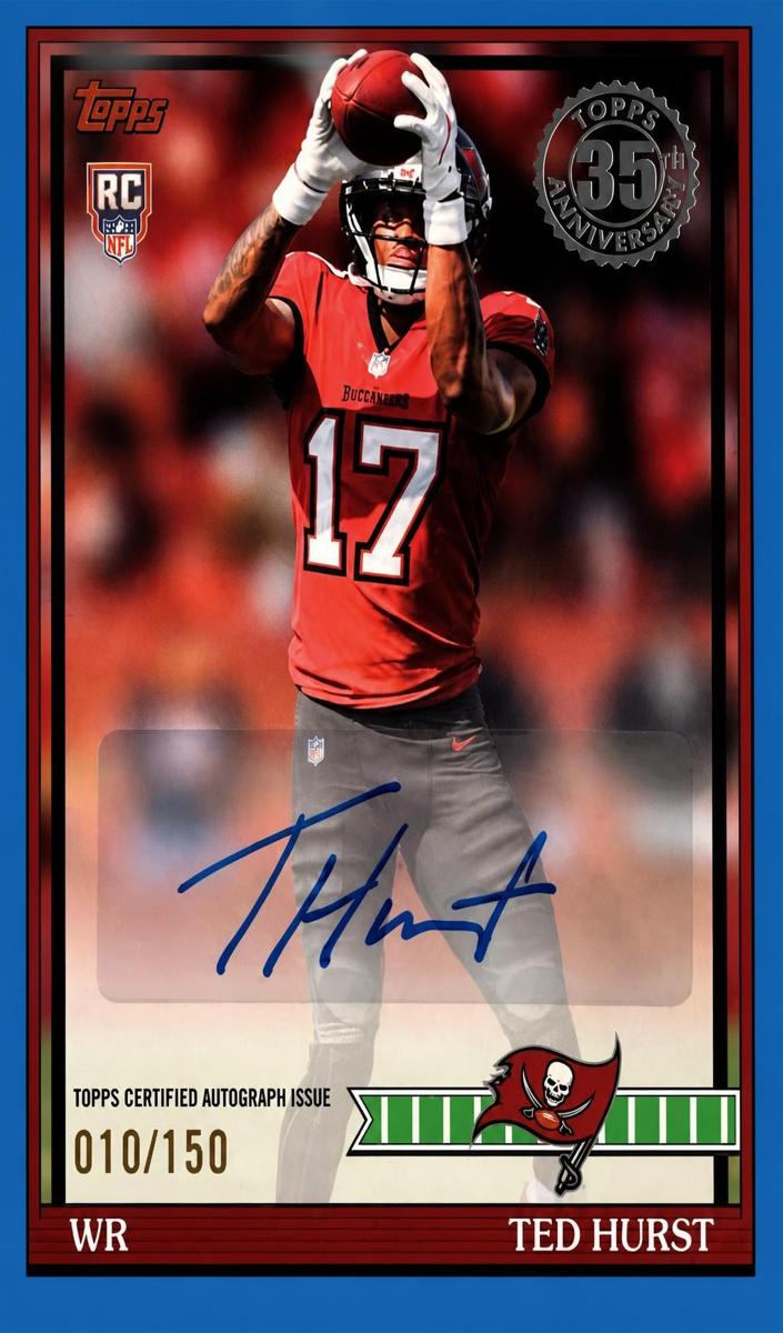 2026 Ted Hurst [Blue] #91FRA-TH
