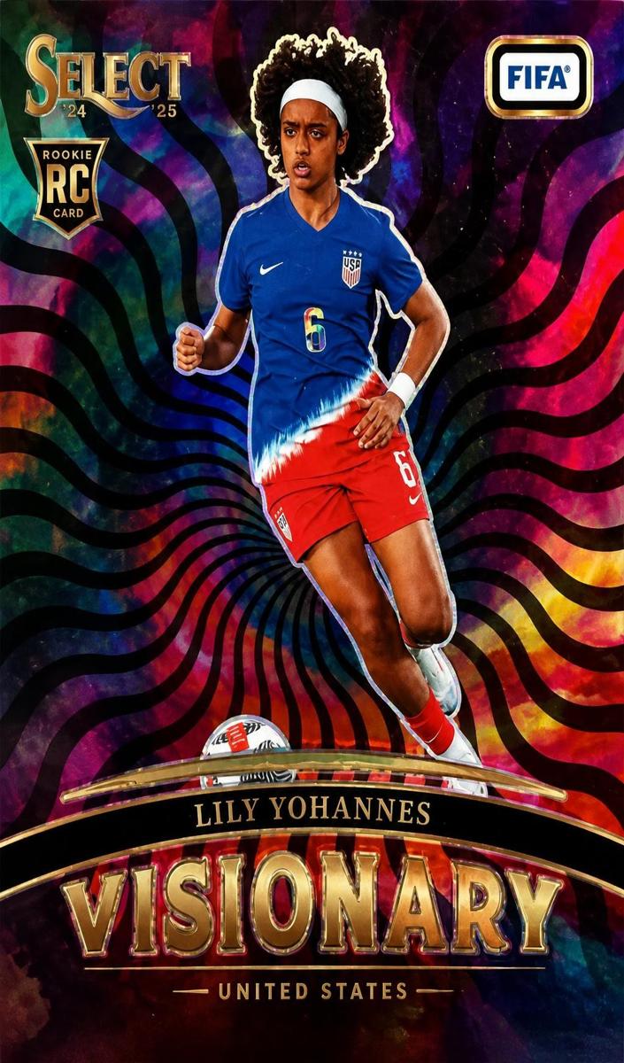 2024 Panini Select FIFA Lily Yohannes #6 card