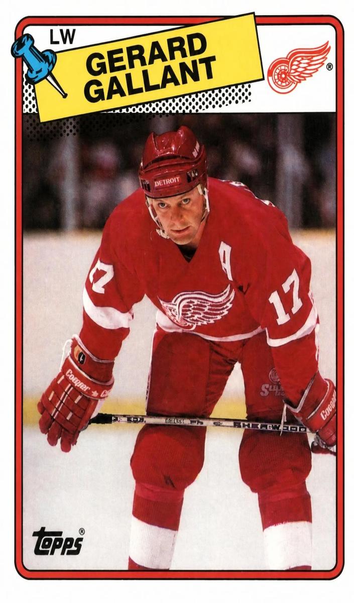 1988 Topps Gerard Gallant #12 card