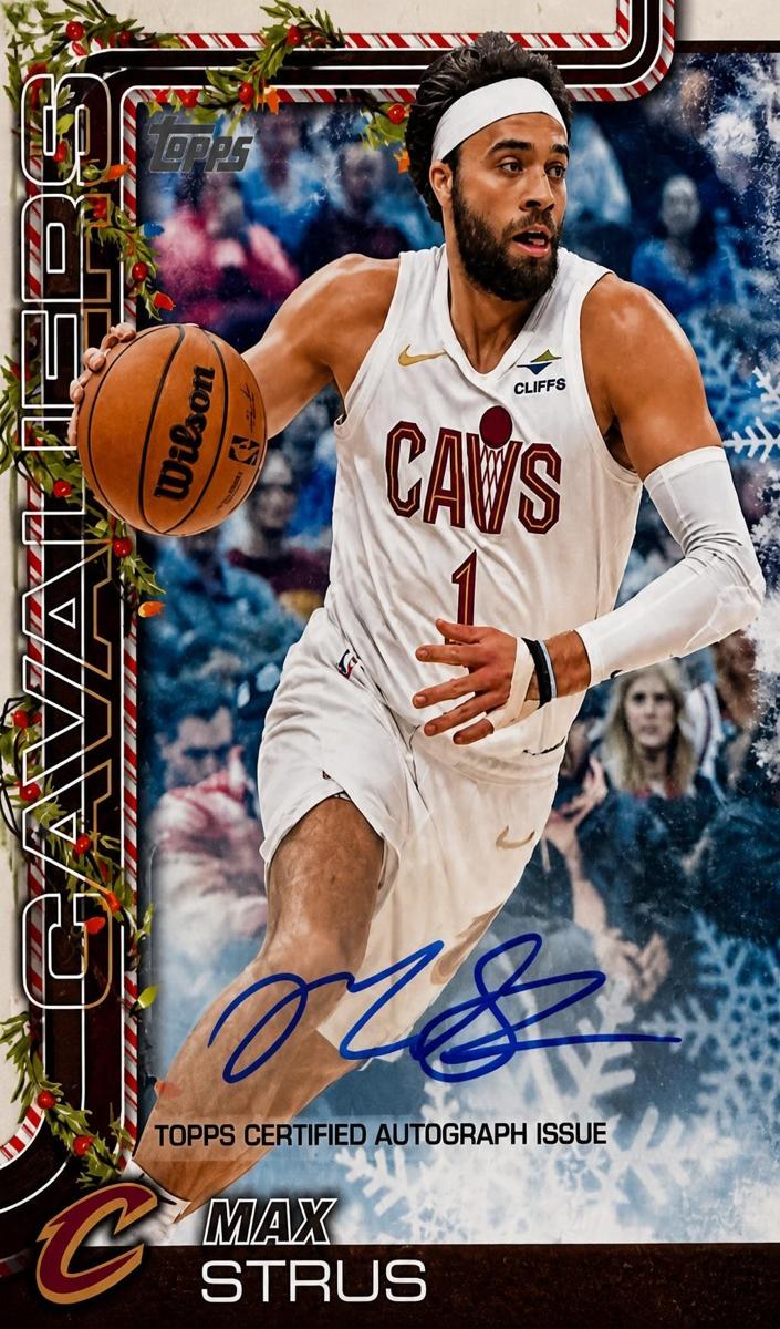 2025 Topps Holiday Max Strus #BCA-MS card
