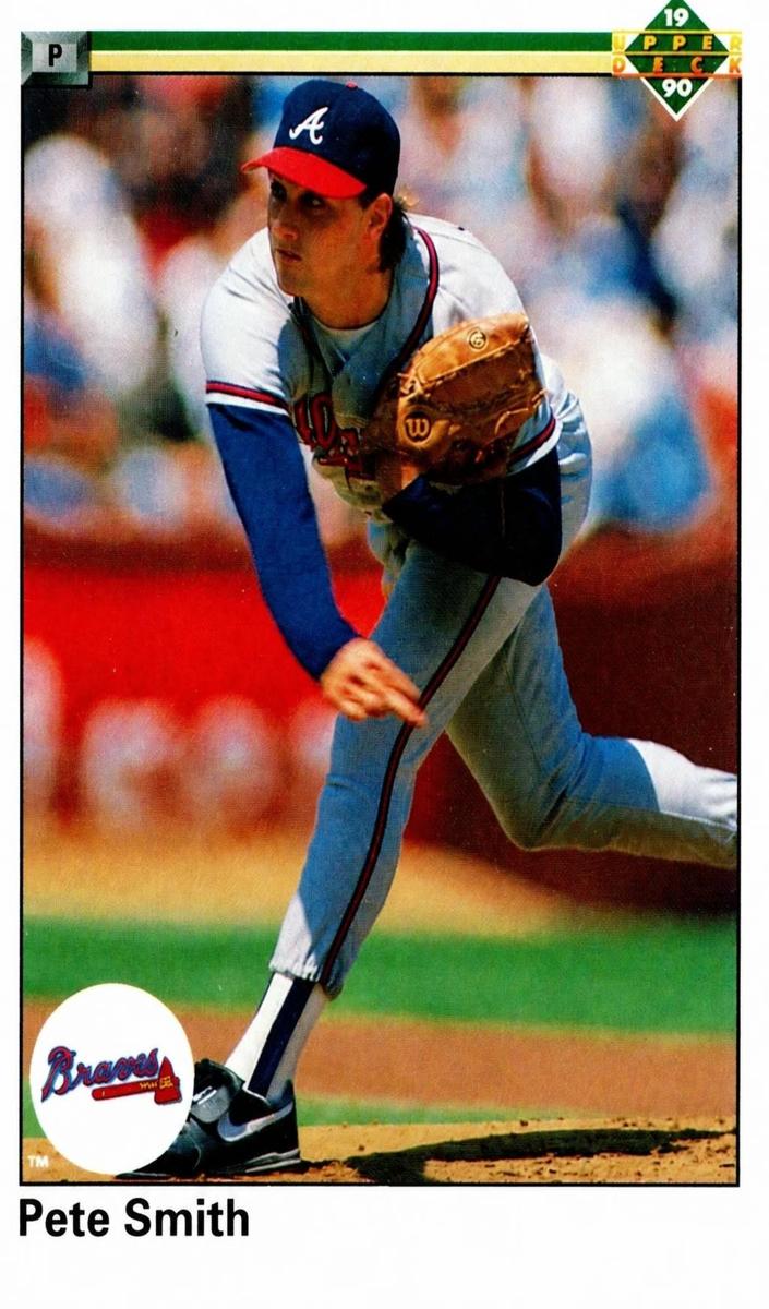 1990 Upper Deck Pete Smith #613 card