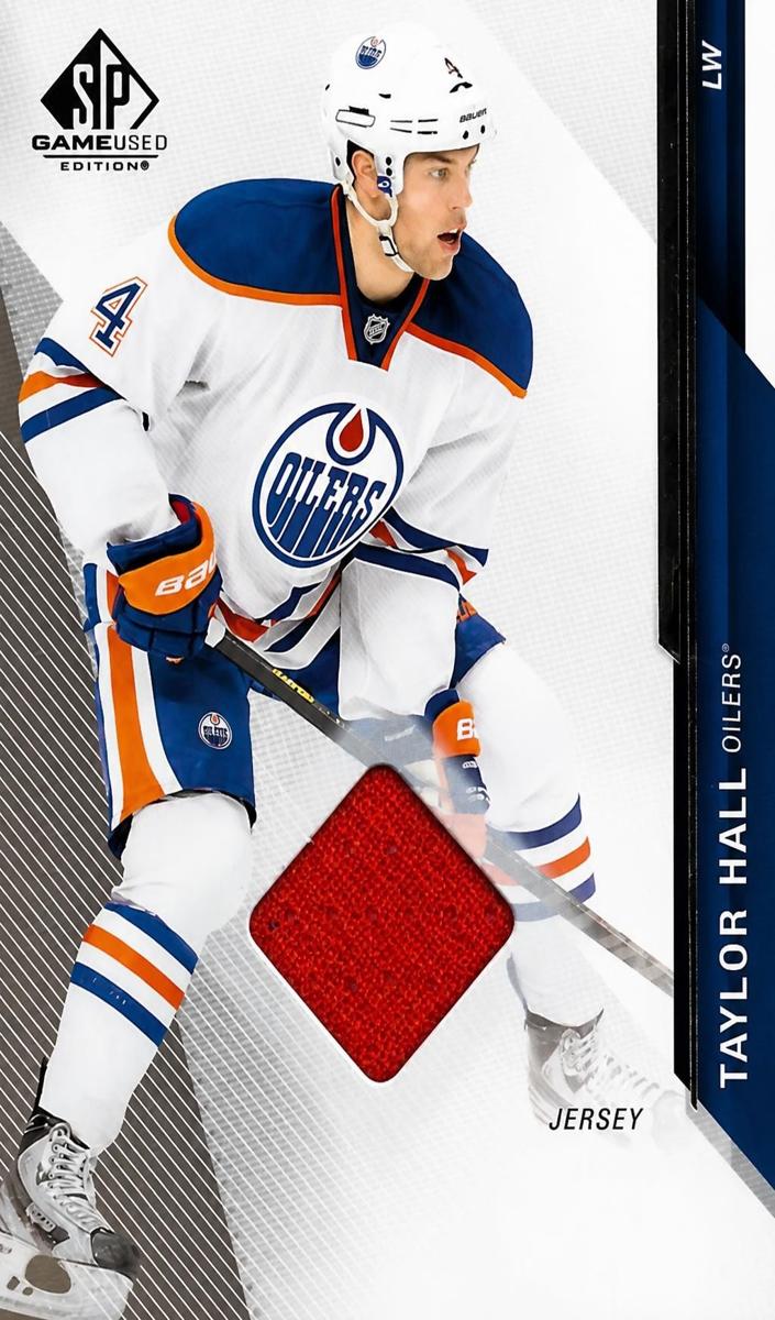 2014 SP Game Used Taylor Hall #98 card