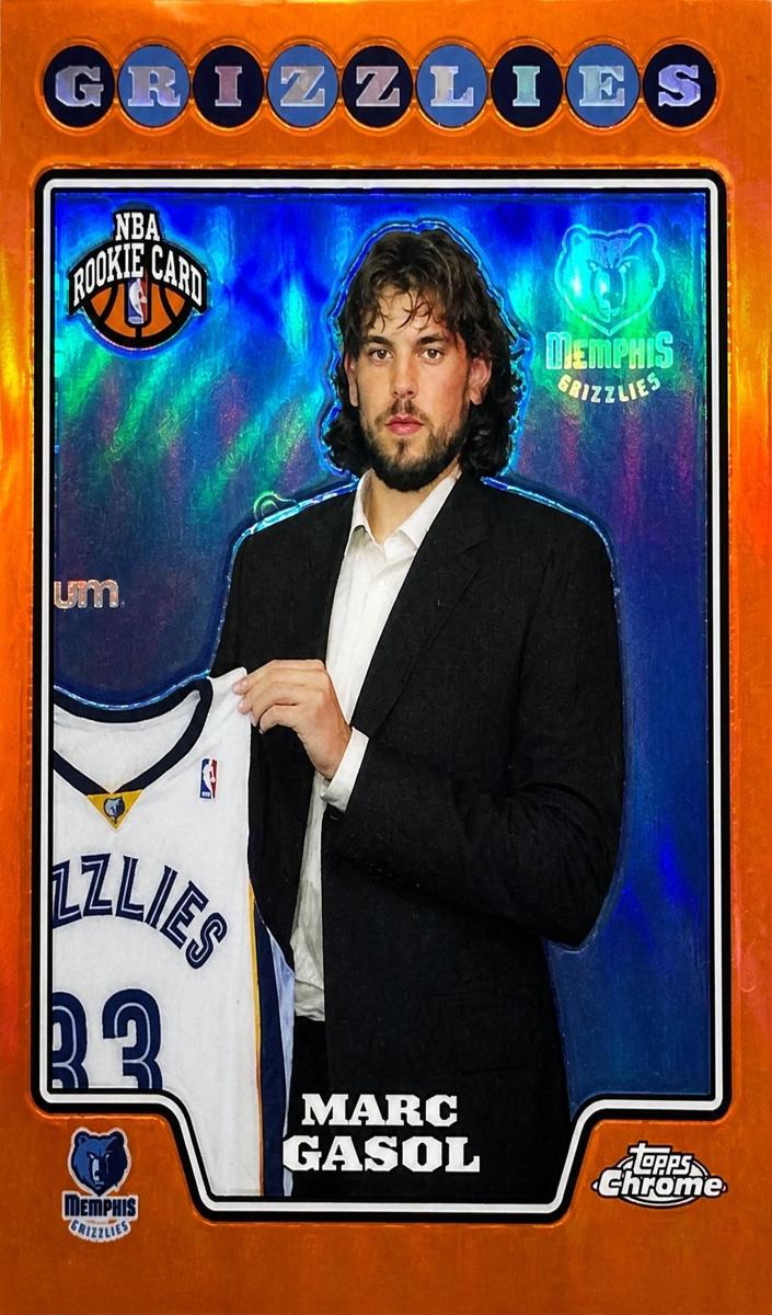 2008 Topps Chrome Marc Gasol #212 card