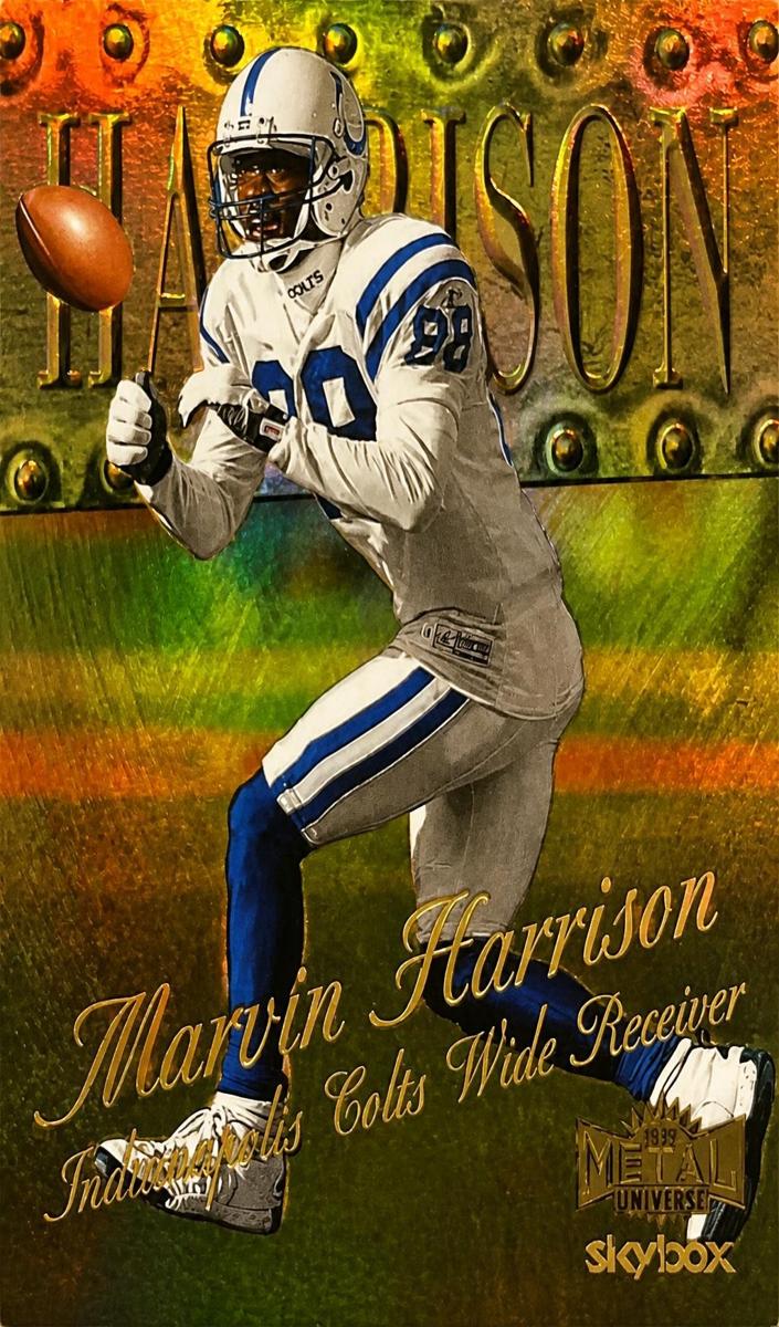 1999 Marvin Harrison [Precious Metal Gems] #85