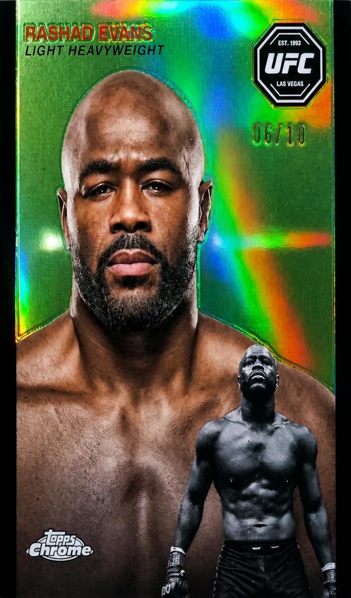 2024 Rashad Evans [Black Refractor] #FFT-22