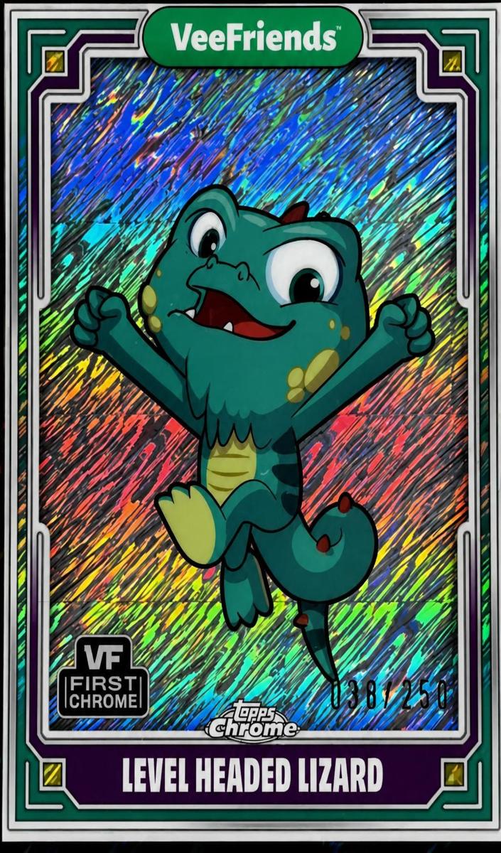 2025 Level Headed Lizard [Shimmer Refractor] #65