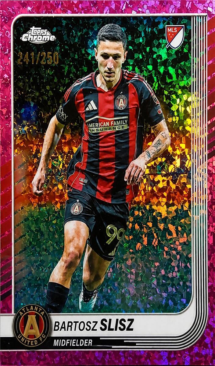 2025 Bartosz Slisz [Pink Mini-Diamonds Refractor] #91