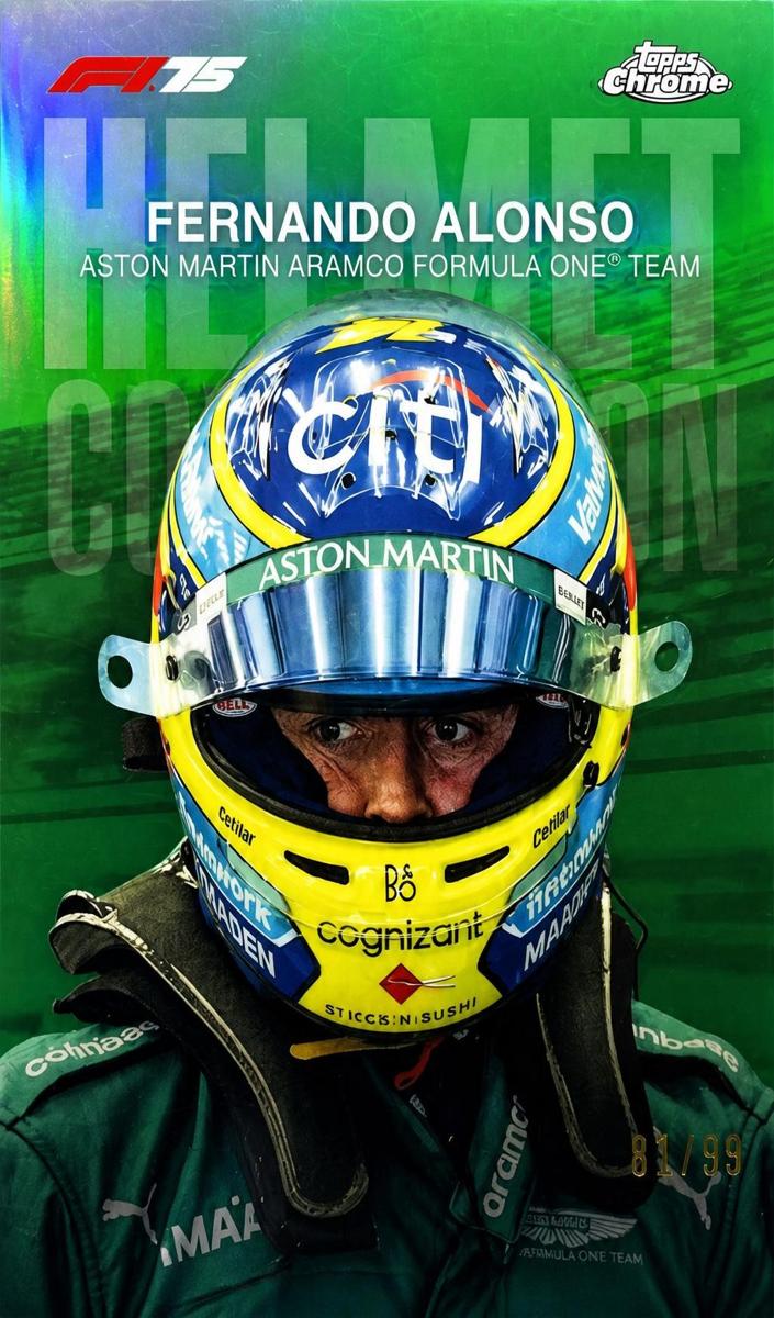 2025 Fernando Alonso [Green Refractor] #HC-6