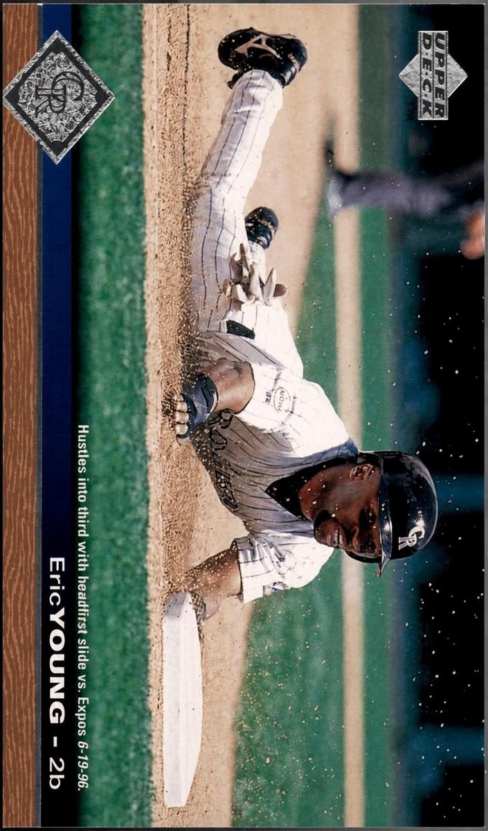 1997 Upper Deck Eric Young #55 card