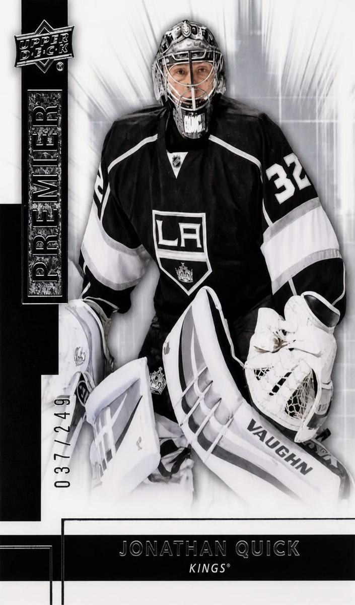 2014 Upper Deck Premier Jonathan Quick #7 card