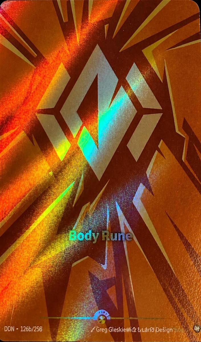 2025 Body Rune [Promo] #126b