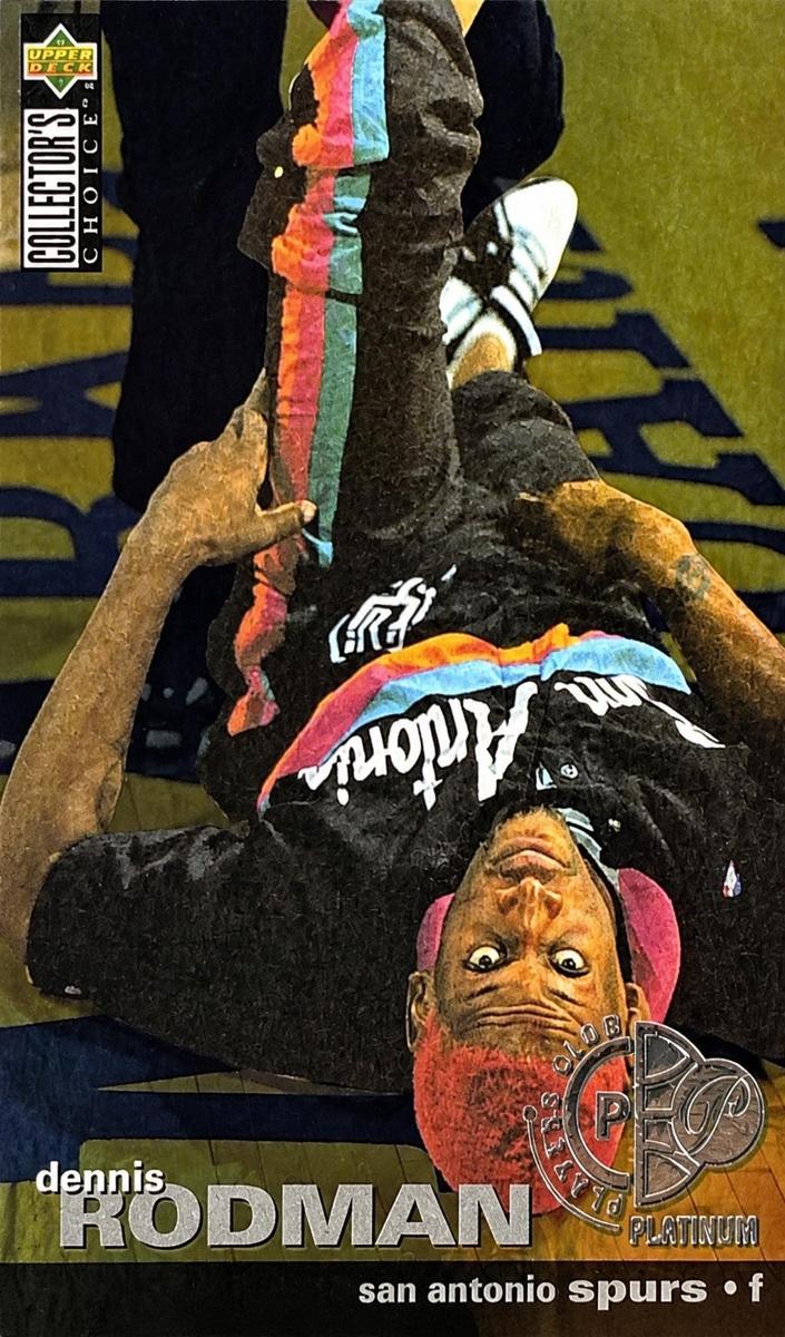 1995 Dennis Rodman [Platinum Player's Club] #10