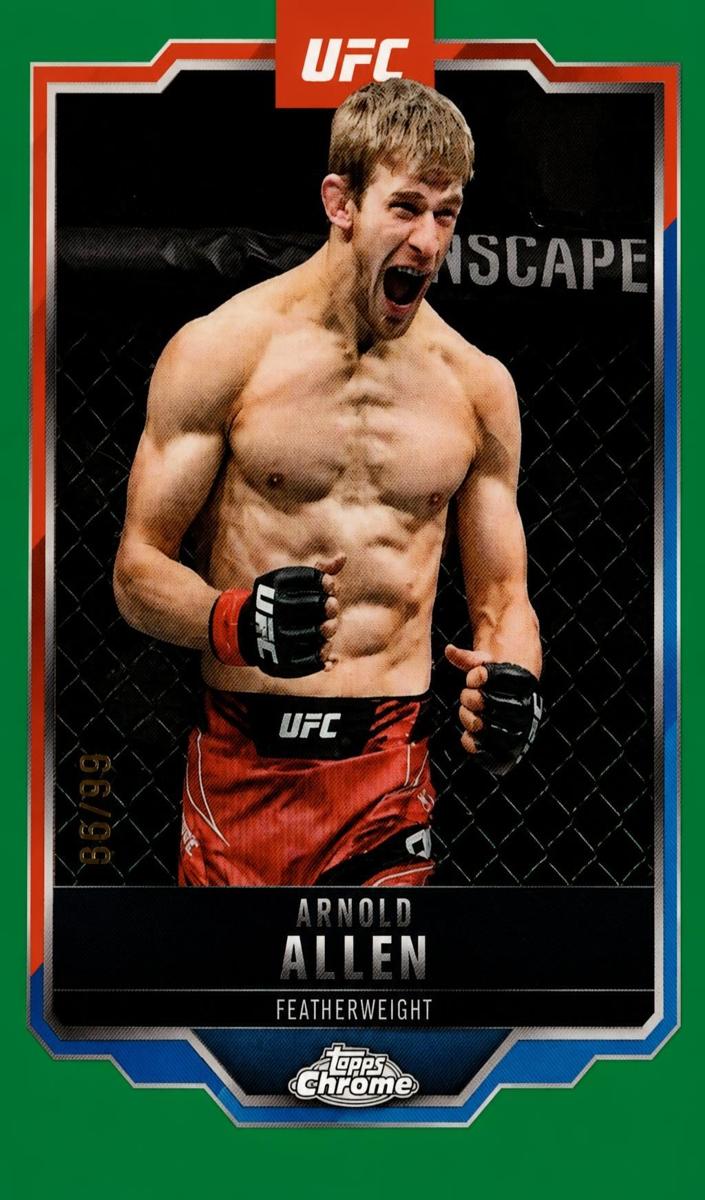 2025 Arnold Allen [Green Refractor] #25