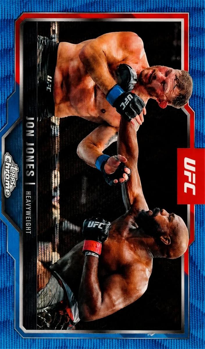 2025 Jon Jones [Blue Wave Refractor] #83