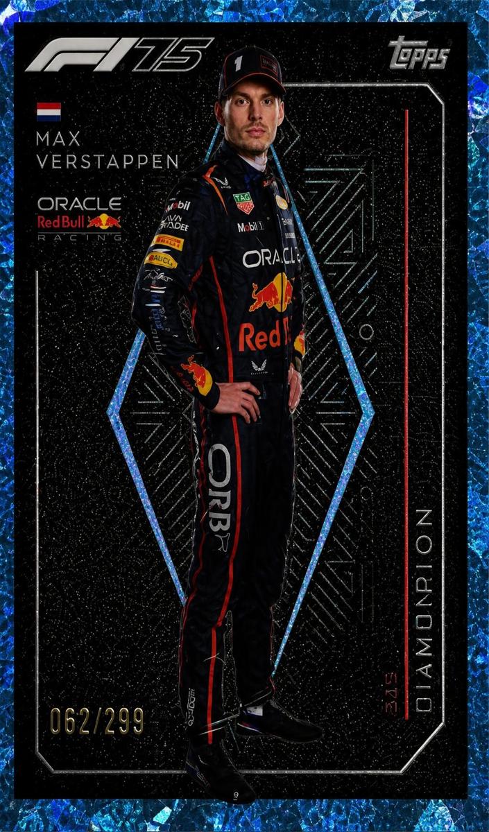 2025 Max Verstappen [Cyan Diamond] #315
