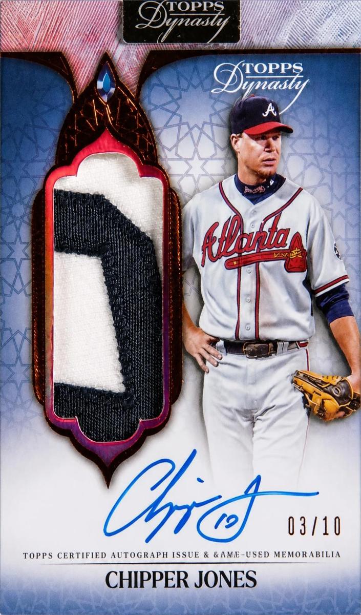 2025 Chipper Jones #DAPB-CJ3