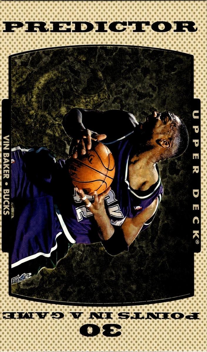 1996 Upper Deck Vin Baker #P9 card