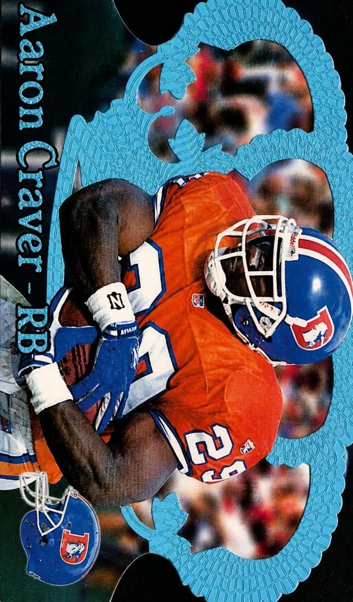 1995 Aaron Craver [Blue Holofoil] #144