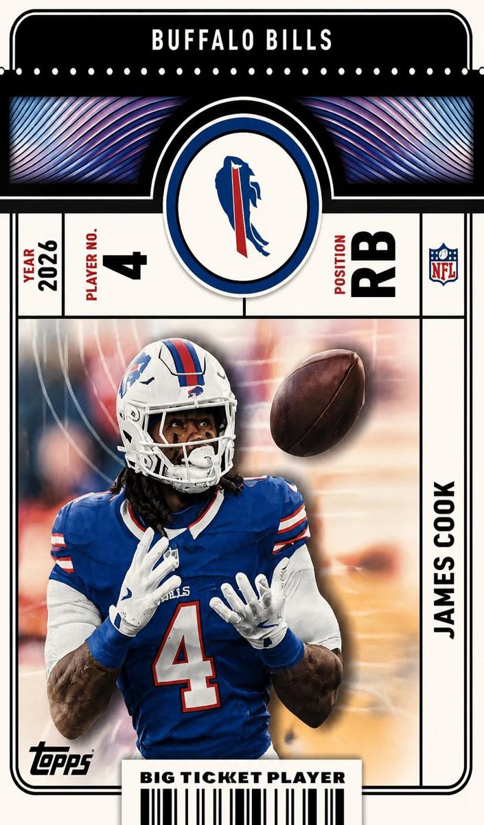 2026 James Cook #BTP-3