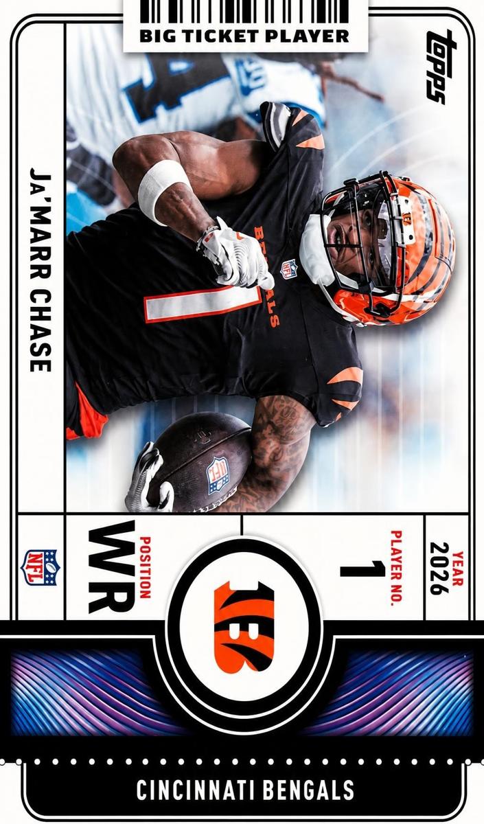 2026 Ja'Marr Chase #BTP-9