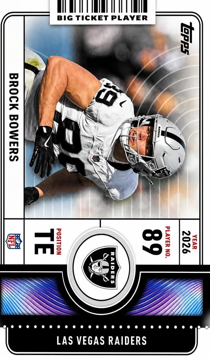 2026 Topps Flagship Brock Bowers [Red] #BTP-10 card
